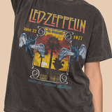 Led Zeppelin Inglewood Sunkissed Gray Tee