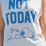 Peanuts Not Today Tank