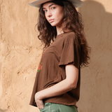 Willie Nelson Tobacco Leaf Tee