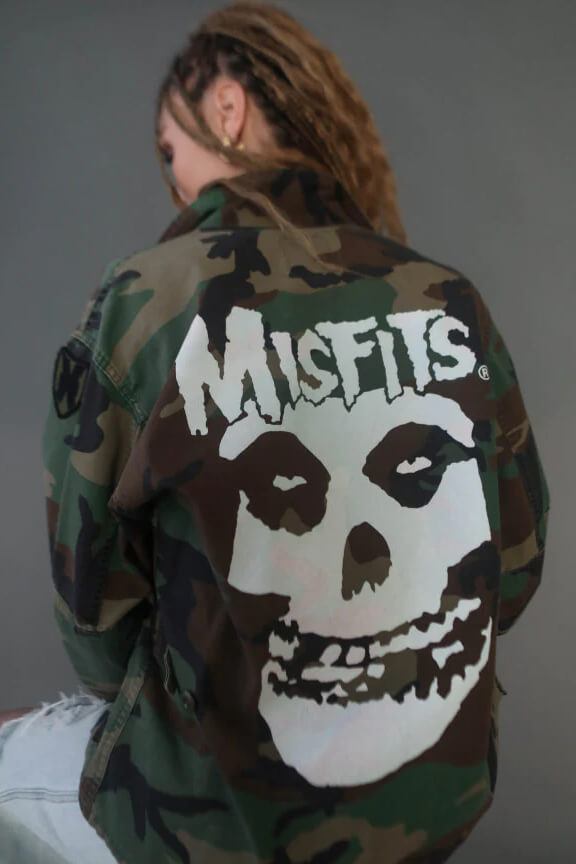 Misfits Authentic Vintage Camo Jacket