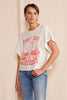 "Honky  Cowgirl" Crew Neck T-shirt