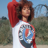 Grateful Dead Stealie Baseball Tee