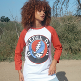 Grateful Dead Stealie Baseball Tee