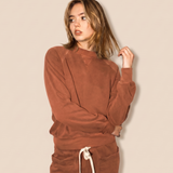 The Birdie Pullover - Rust