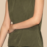 Breezy Tank - Olive