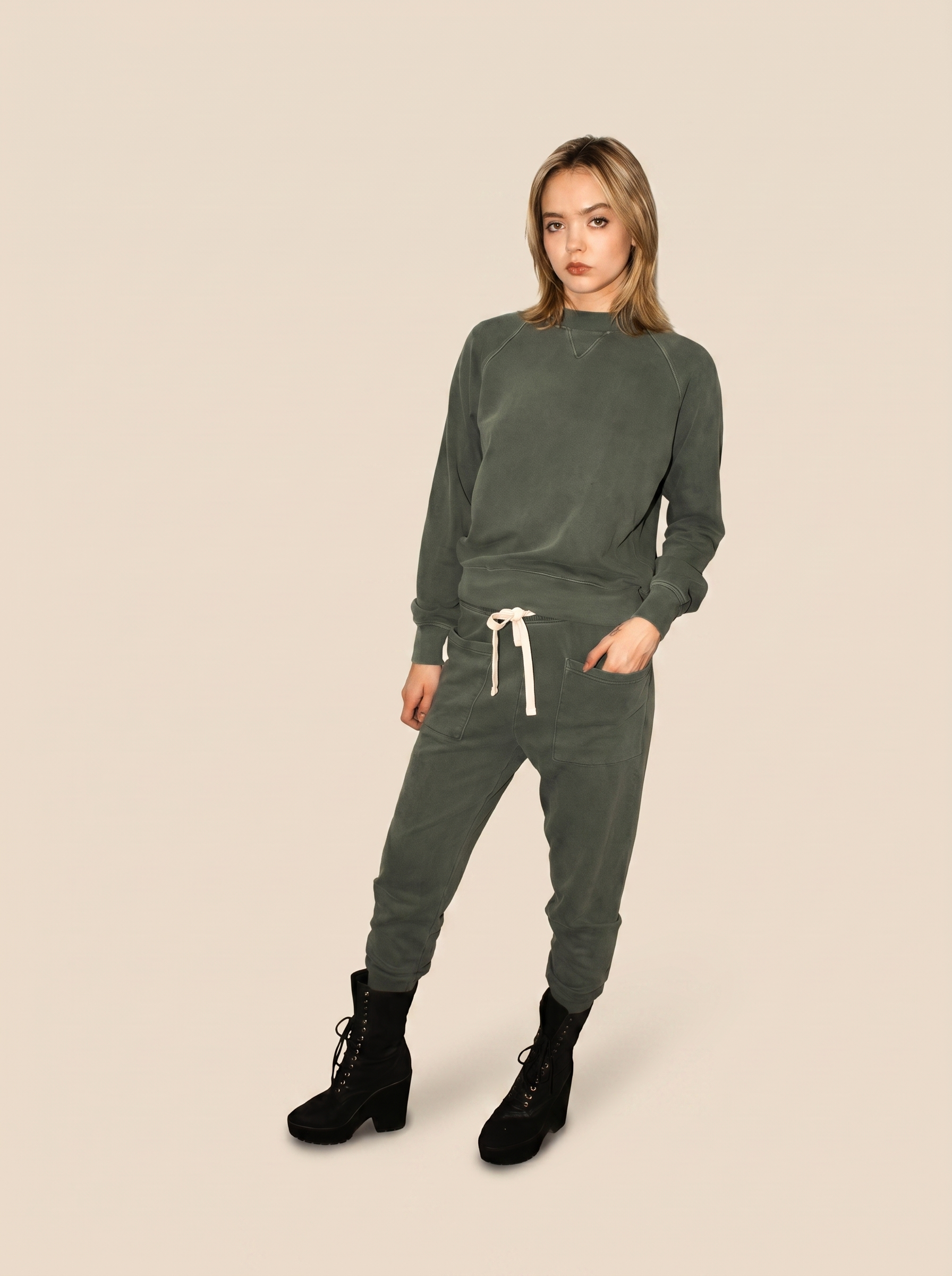 The Birdie Joggers - Olive