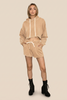 The Bonnie Cropped Hoodie - Bone