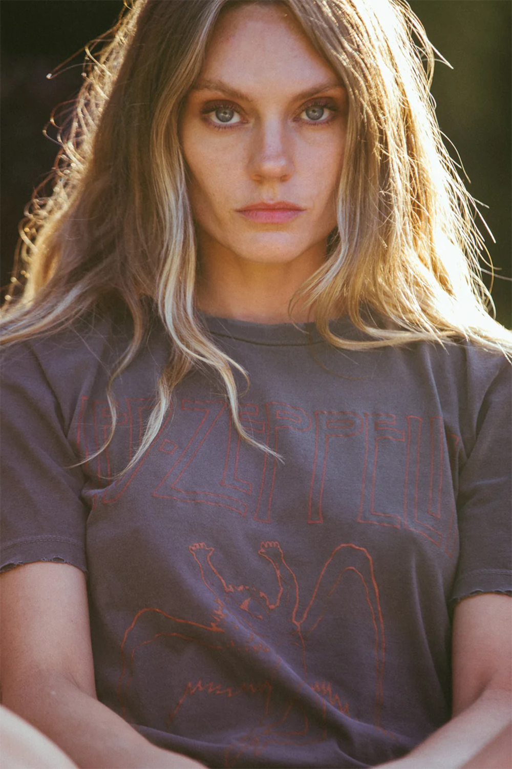 Led Zeppelin Sunkissed Boyfriend Tee