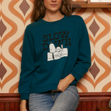 Peanuts Slow Down Authentic Vintage Sweatshirt