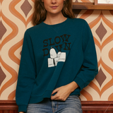 Peanuts Slow Down Authentic Vintage Sweatshirt