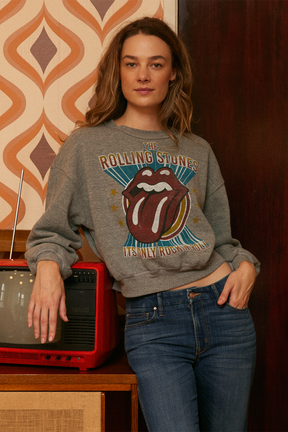 Rolling Stones It's Only Rock n Roll Crewneck