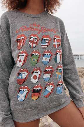 Rolling Stones World Tour Fleece Sweatshirt