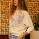 Rolling Stones Steel Wheels Raglan Sweatshirt
