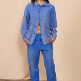 1960's Vintage Unisex Workwear Blue Jacket