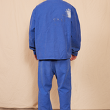 60's Vintage Euro Blue Workwear Chore Coat