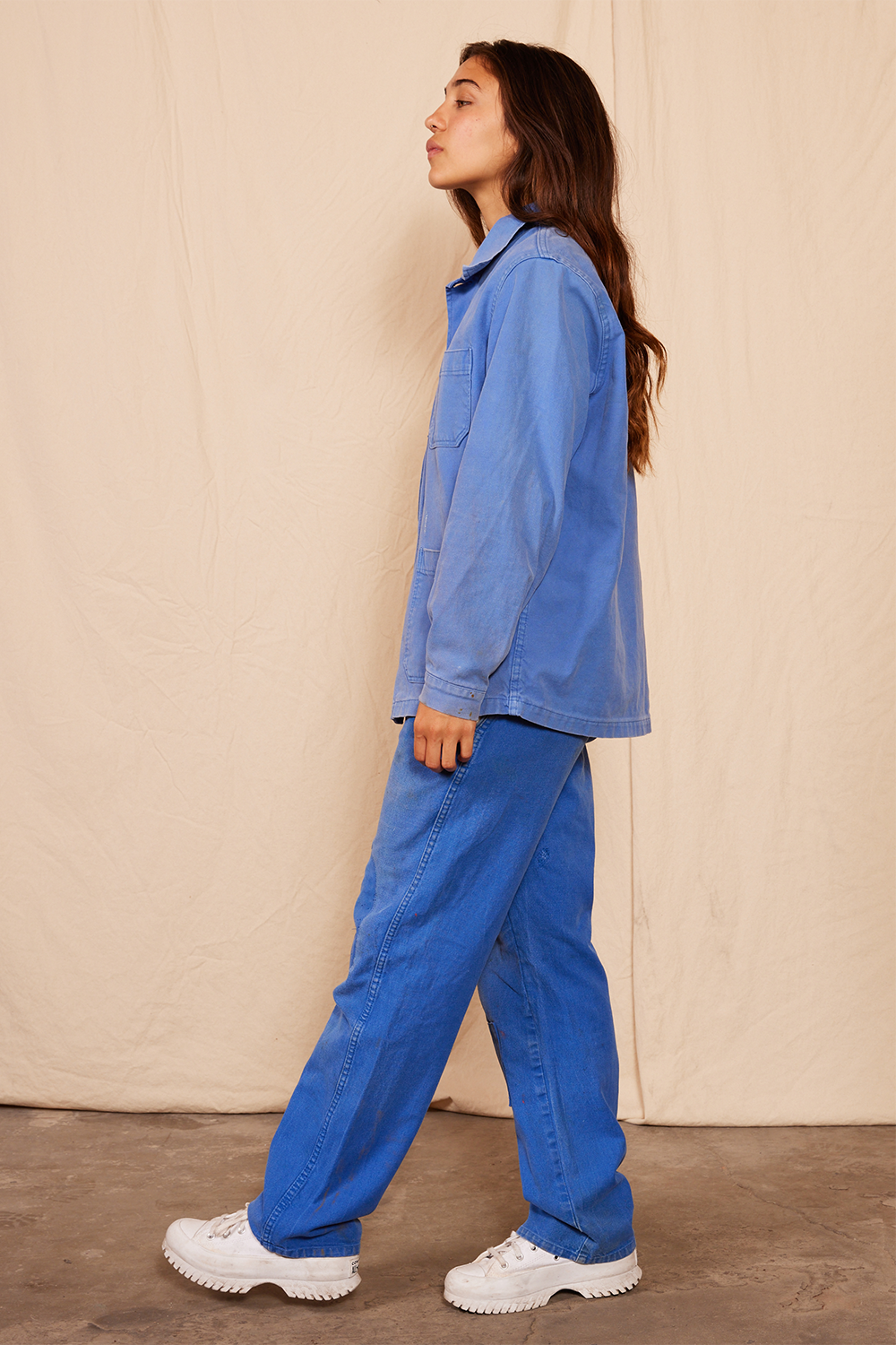 80's Reworked Vintage Euro Workwear Patched Pant