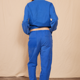 Vintage 80's Blue Euro Workwear Pants