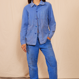 1960's Vintage Unisex Workwear Blue Jacket