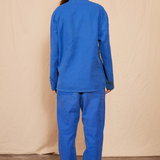80s Vintage Blue Chore Coat