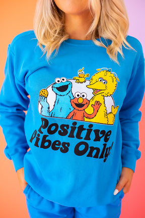 Positive Vibes Sesame Sweatshirt