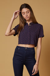 Freedom Crop Blouse
