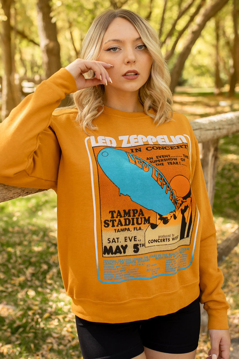 Led Zeppelin 'Tampa Stadium' Sweatshirt