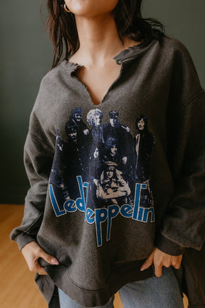 Led Zeppelin Oversized Sweatshirt