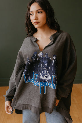 Led Zeppelin Oversized Sweatshirt