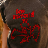 Led Zeppelin '77 Terry Raglan Shirt