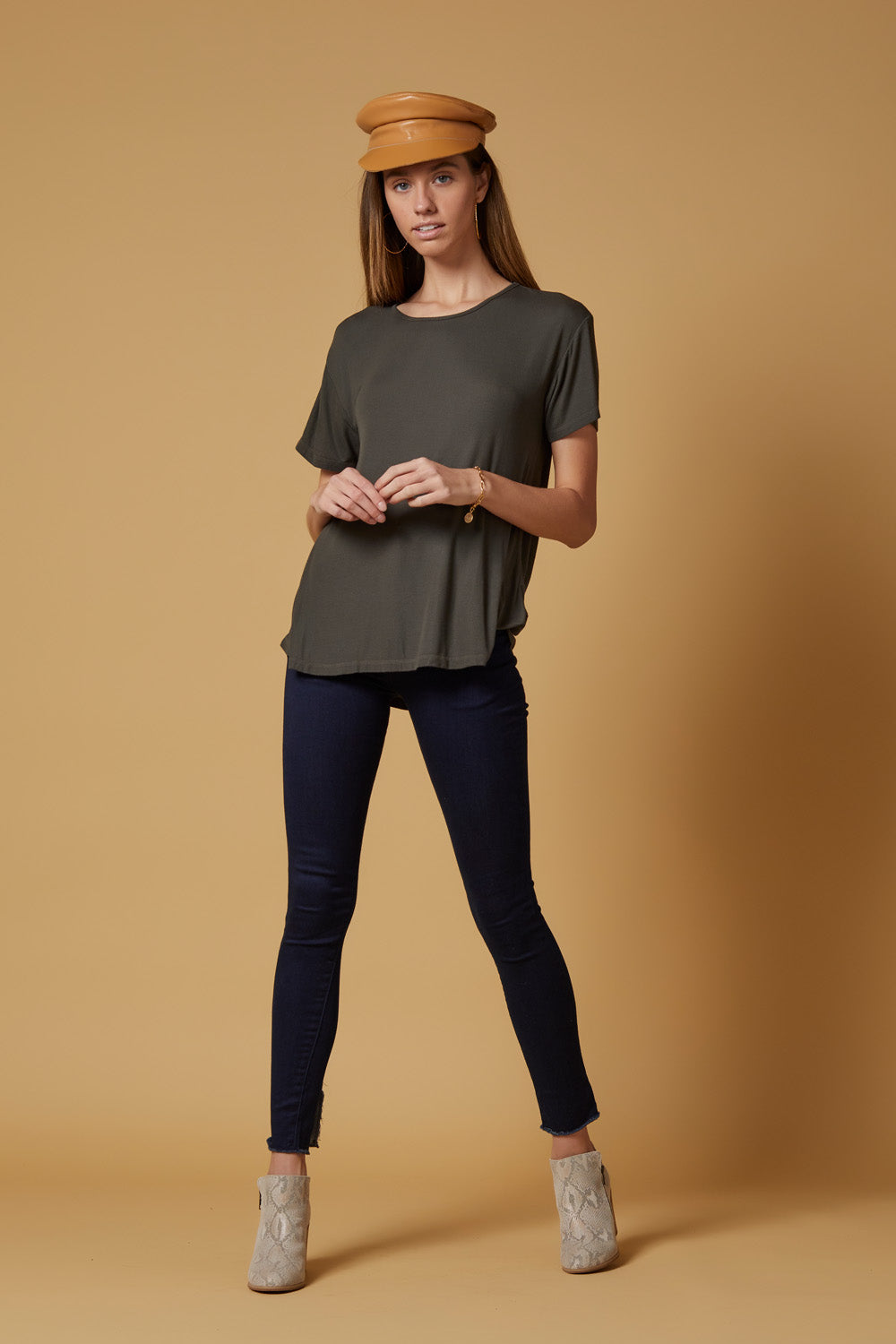 Perfect Fit Raw Hem Skinnies