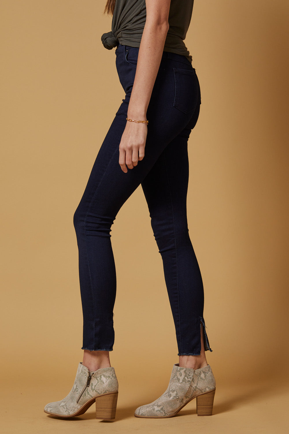 Perfect Fit Raw Hem Skinnies